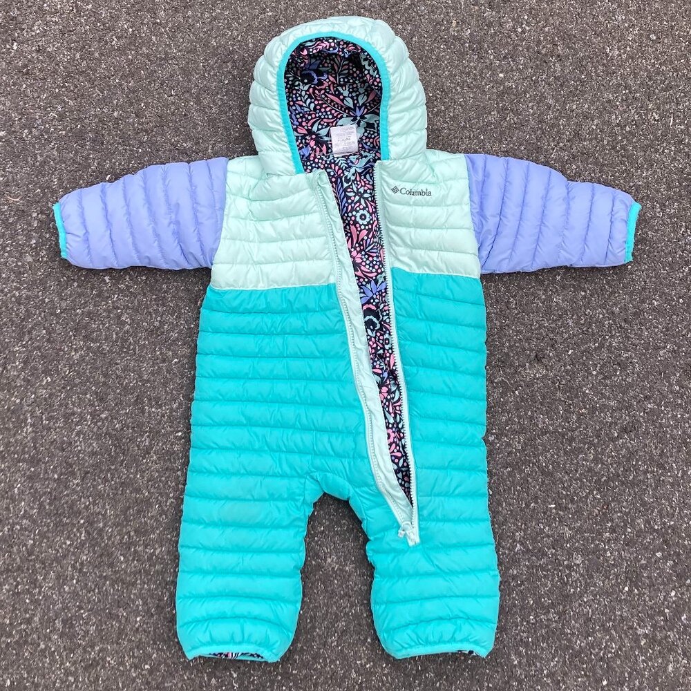 Columbia Powder Lite Reversible Bunting 6-12 Months